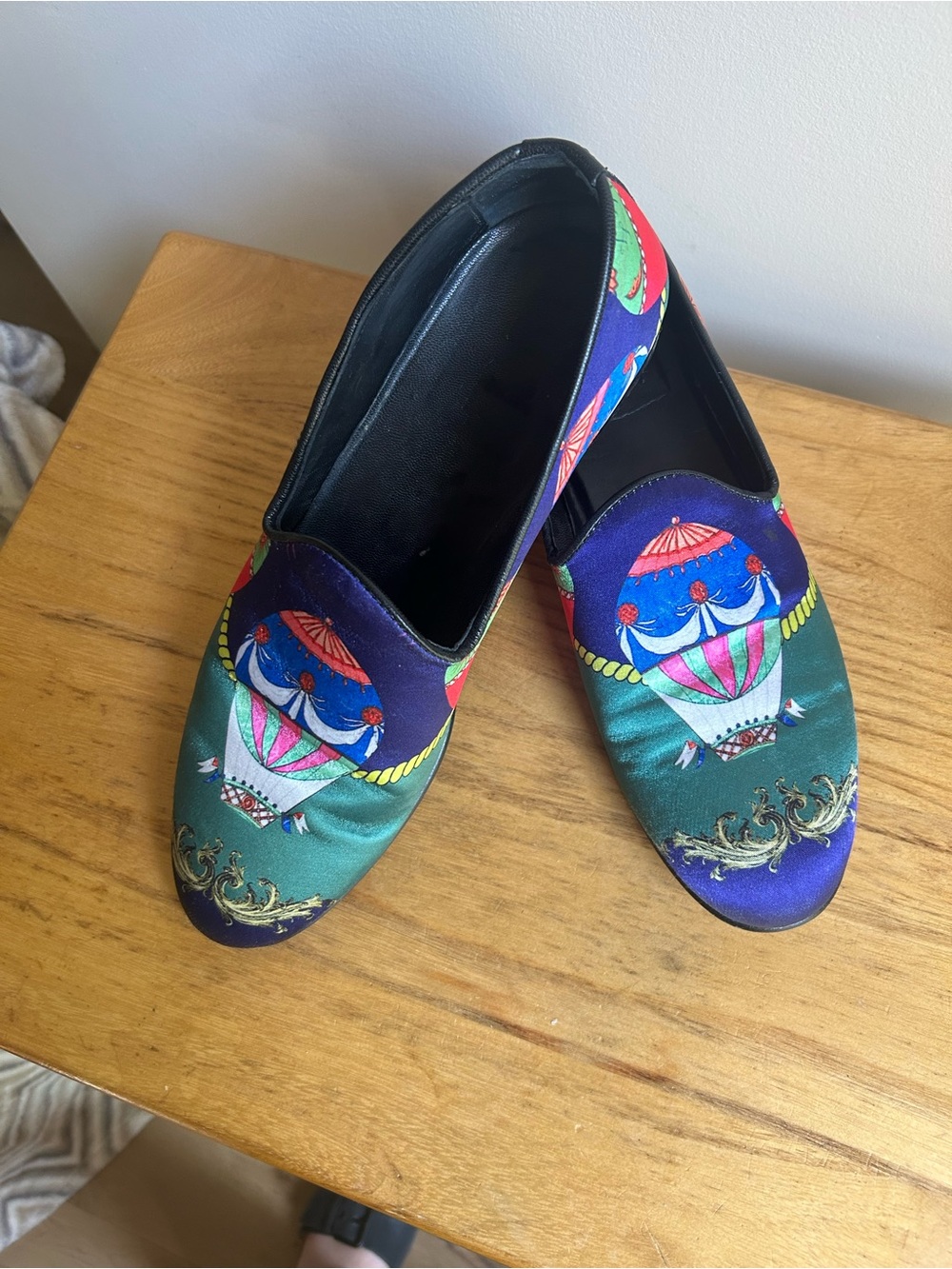 Vero Cuoio Multicolor Hot Air Balloon Slip-On Loafers